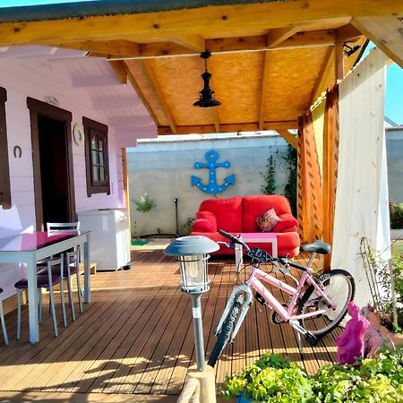Cabana De Madera Con Terraza Y Jardin Conil De La Frontera Exterior foto